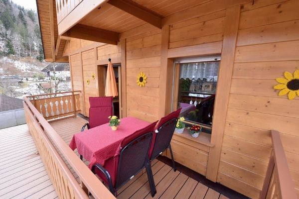 Balkon der Ferienwohnung